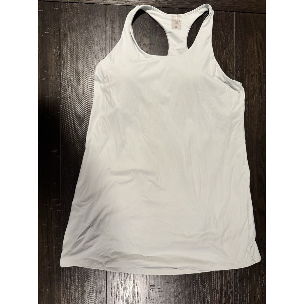 Calia Exercise Dress Womens Size XL Blue Athletic Tennis Lined Shorts Shelf Bra